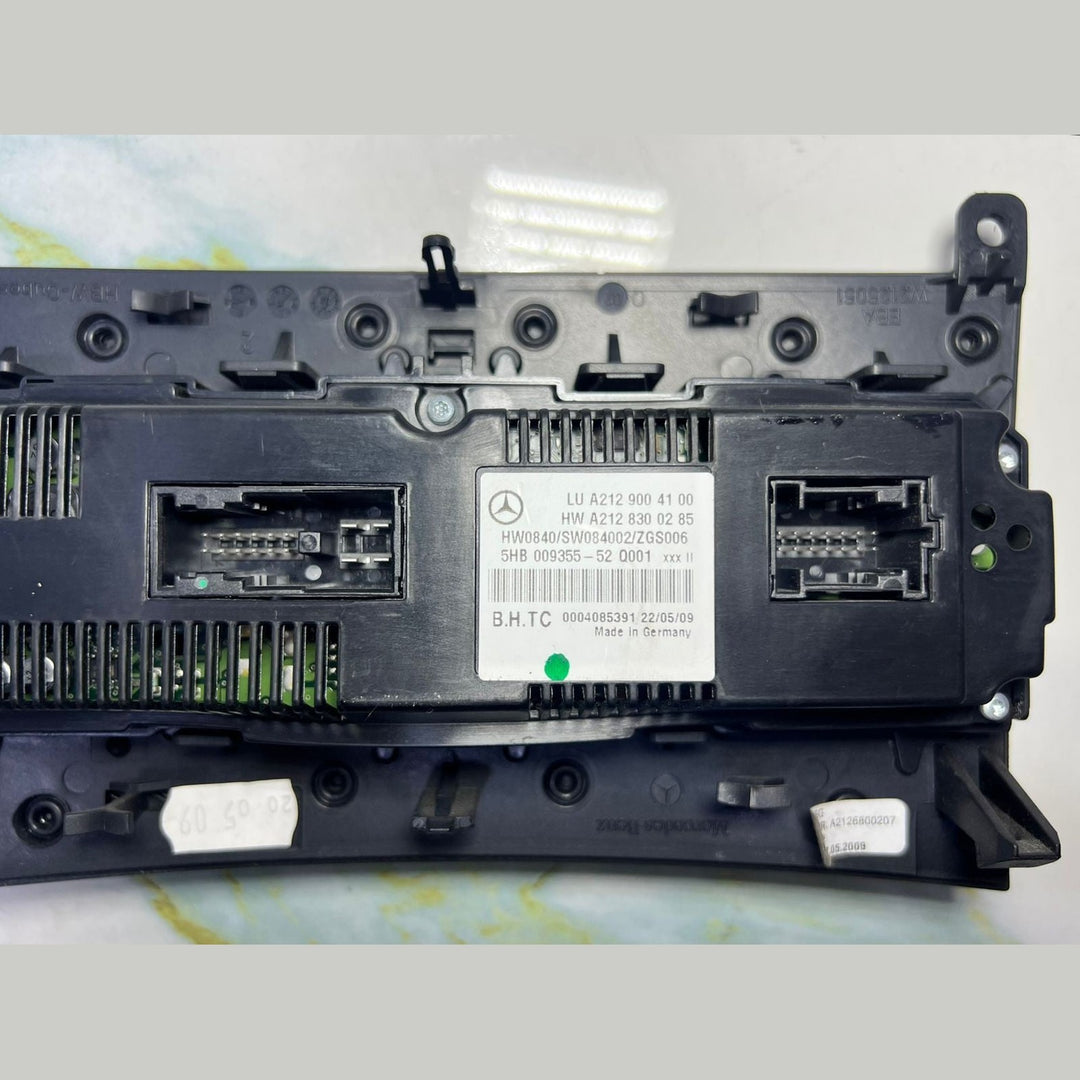 10–14 Mercedes Benz W212 E-Class AC Heater Climate Control Switch A212 9004100
