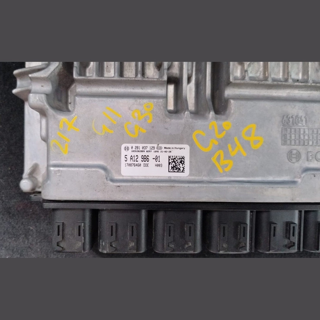 5A129B6 BMW ENGINE CONTROL UNIT G11 G30 G20 B48  330E 2021 ECU ONLY