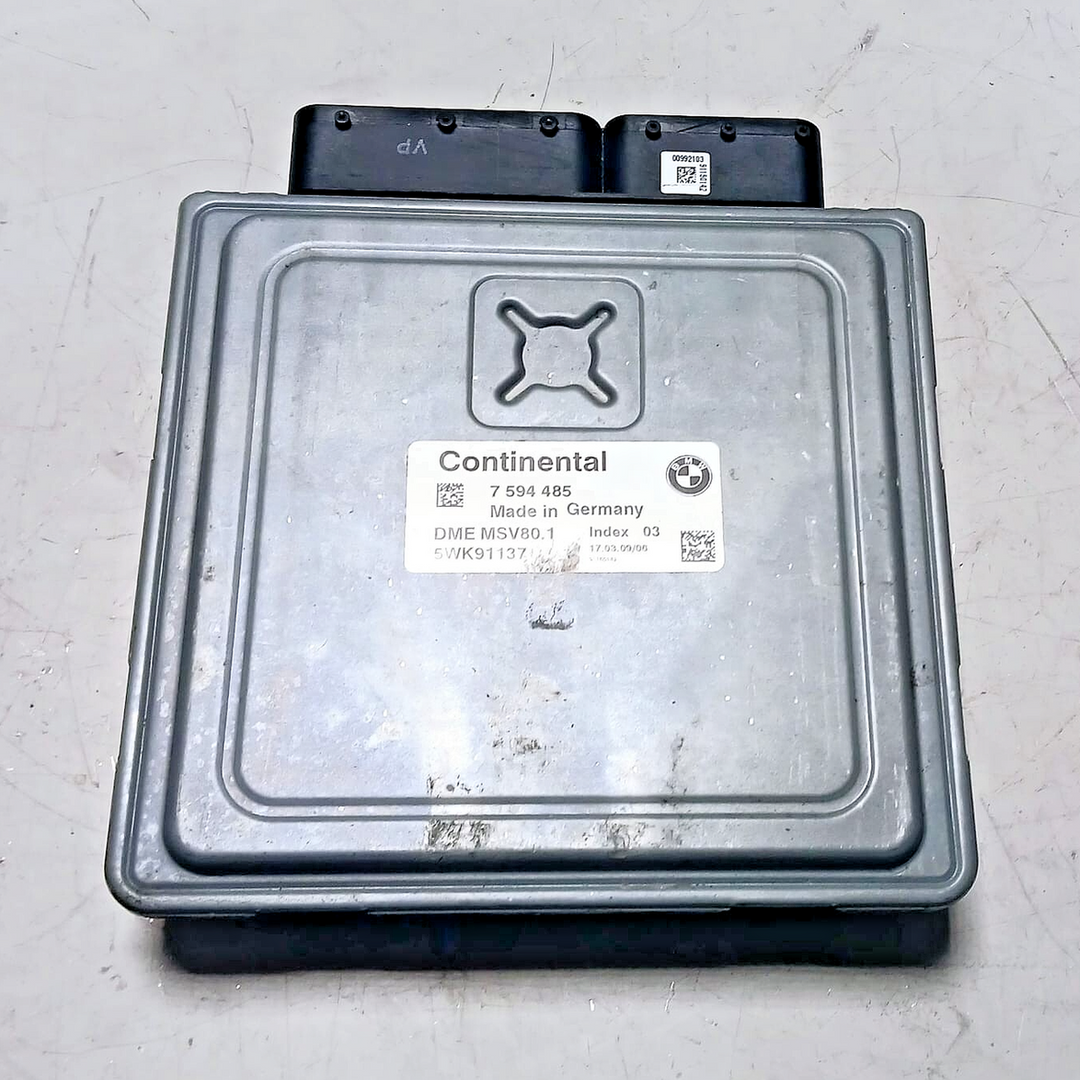 BMW 1,3,X SERIES N51 ENGINE CONTROL UNIT ECU MODULE DME MSV80.1 7594485