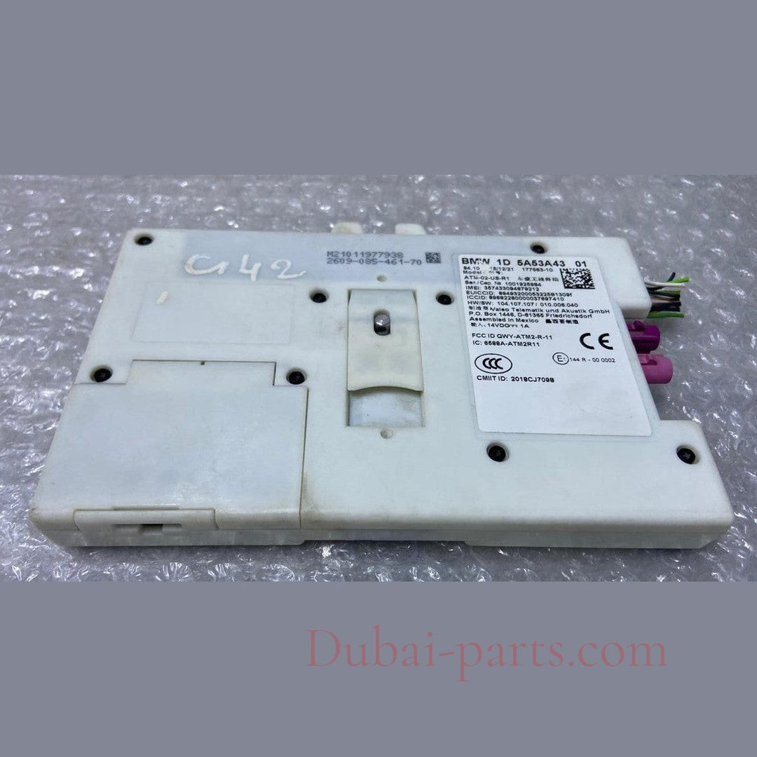 OEM BMW G42 TELEMATICS COMMUNICATION / ANTENNA CONTROL MODULE 1D 5A53A43