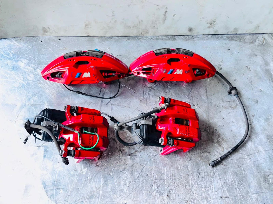 2018-2023 BMW X4 Brake Calipers Set RED MSPORT 689733602 X3 G01 M40i and X4 G02