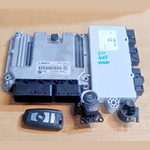 Load image into Gallery viewer, BMW 1 3 5 Series N47N F20 F21 F30 F10 DDE ENGINE CONTROL UNIT SET +KEY - 8574380
