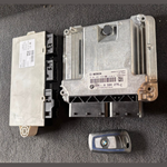 Load image into Gallery viewer, BMW 320d N47 F31 ENGINE CONTROL UNIT ECU SET DDE 8584276