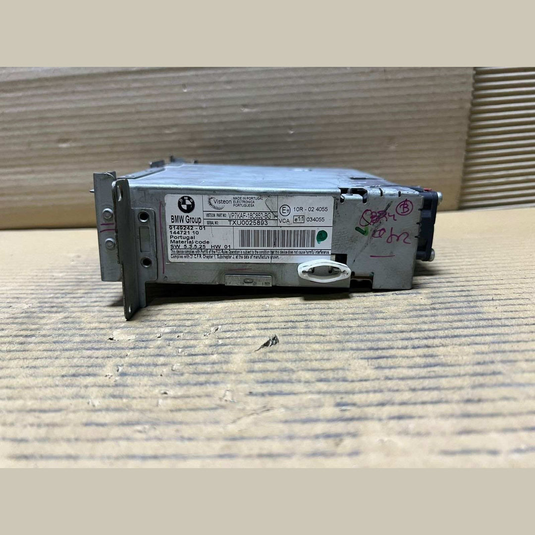 BMW Radio Cd Player 9149242 E60 E61 and 6 Series E63 E64 models