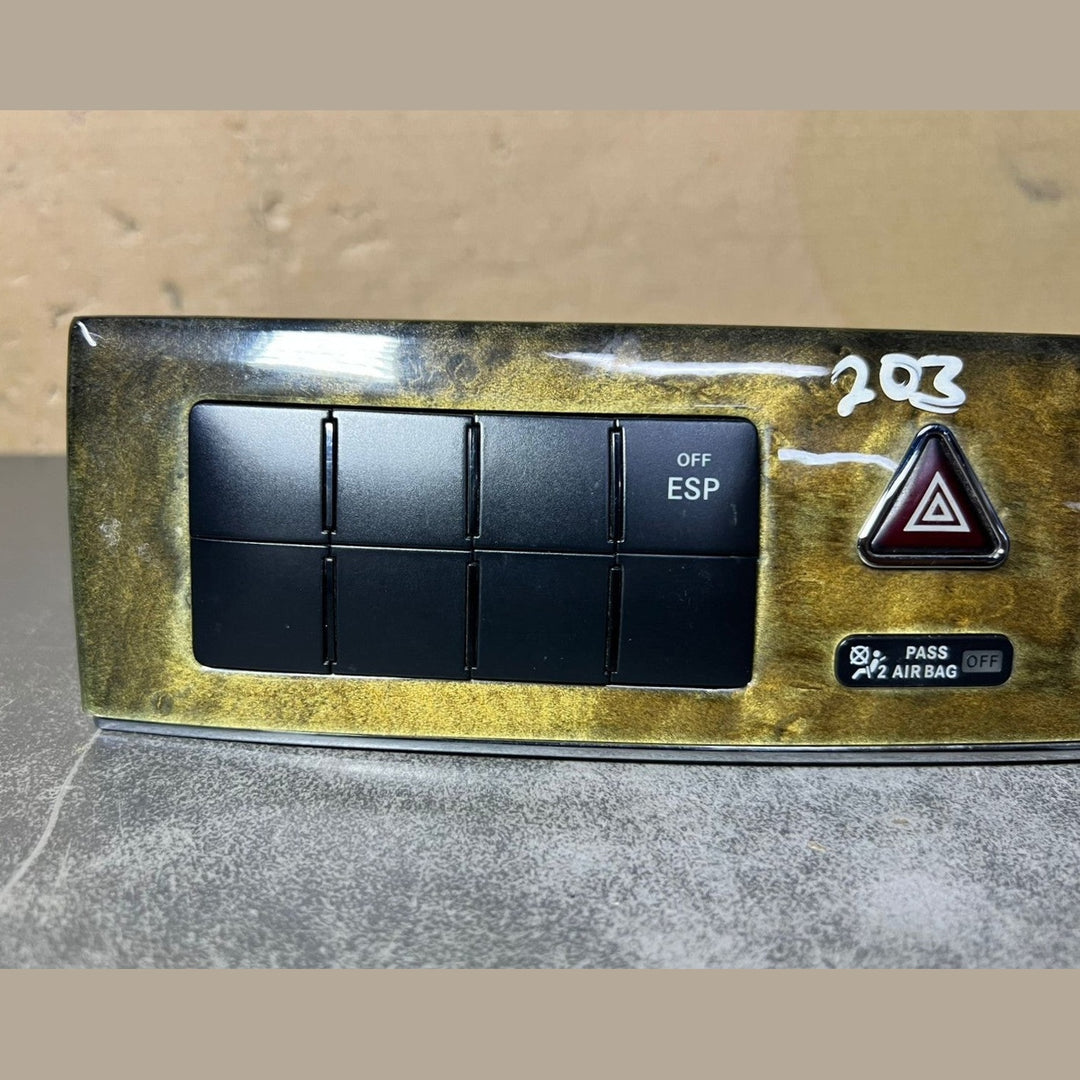 03-06 Mercedes-Benz W203 C-Class Hazard Switch Warning Button A203 8702510