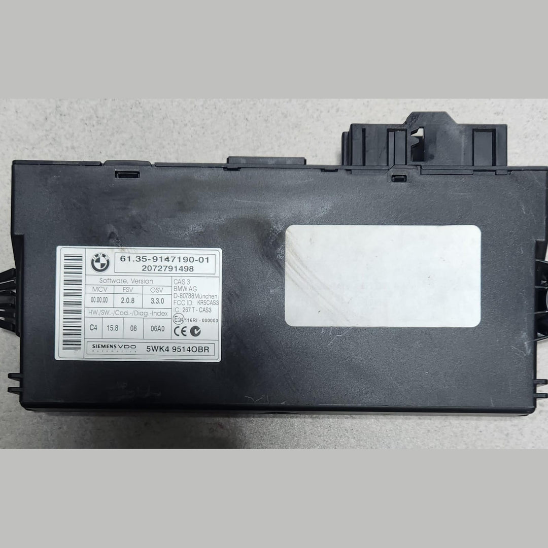 2008-2013 BMW X5 Cas Control Module 9147190  X5 E70 E60 E61 E90 E91 E92