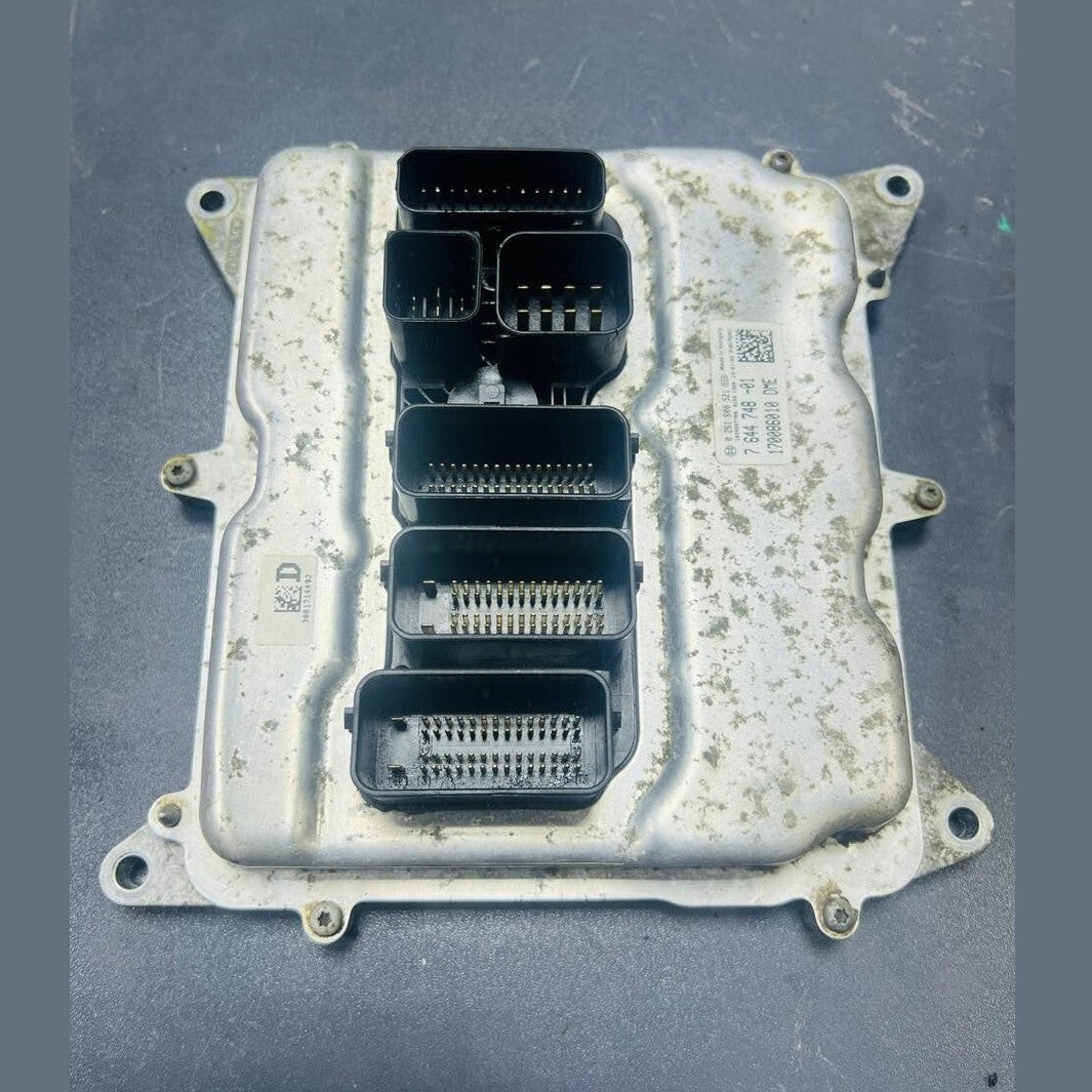 2012-2013 BMW 528i xDrive Engine Computer Module ECU ECM DME 7644748 OEM