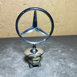 Load image into Gallery viewer, Front Hood Ornament Mounted Star Emblem For Mercedes-Benz C E S AMG Silver Logo