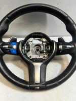 Load image into Gallery viewer, BMW 3 Series F30 F31 F35 F11 Multifunction Steering Wheel Leather Heated 7848641