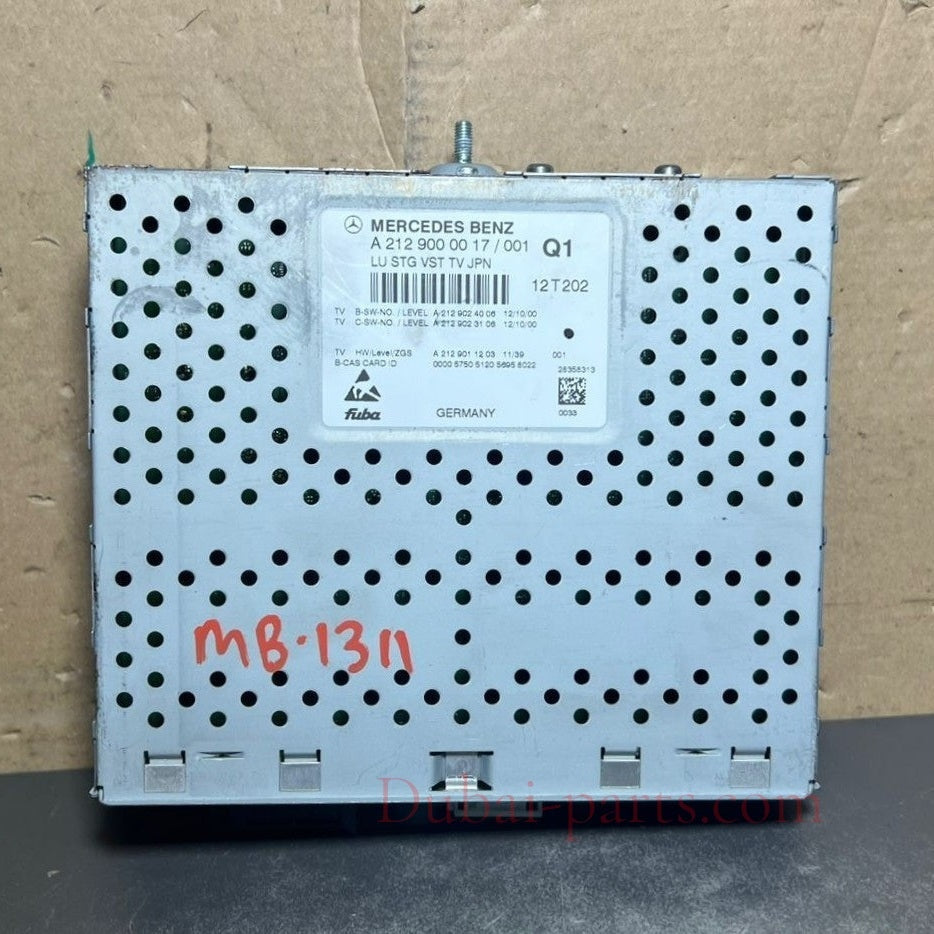 10-14 Mercedes W212 Radio Audio Control Sound Amplifier Amp A212 9000017 OEM