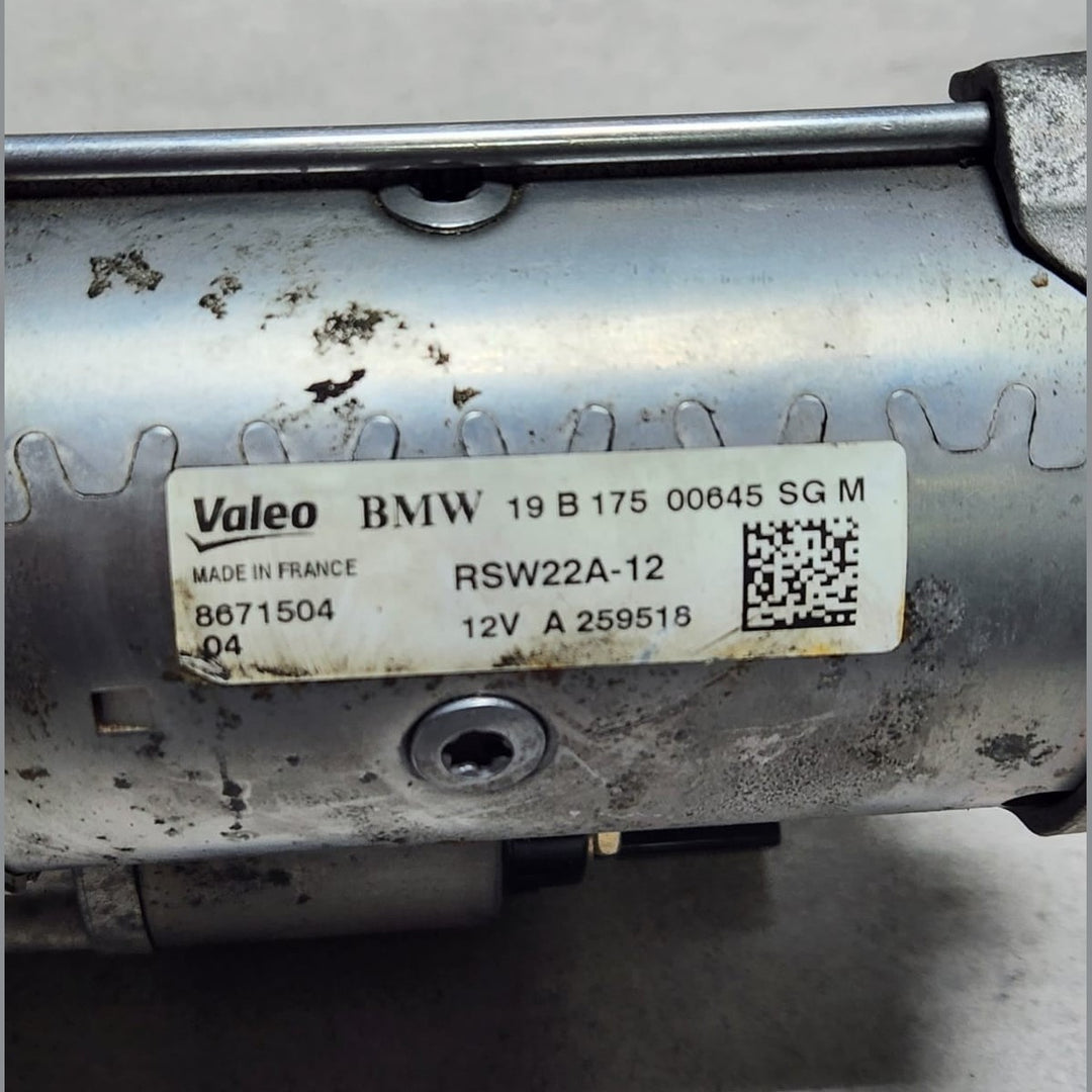 2019-2022 BMW X3 Starter Motor 8671504 3 5 6 7 Series and X3 X4 X5 X6 G model