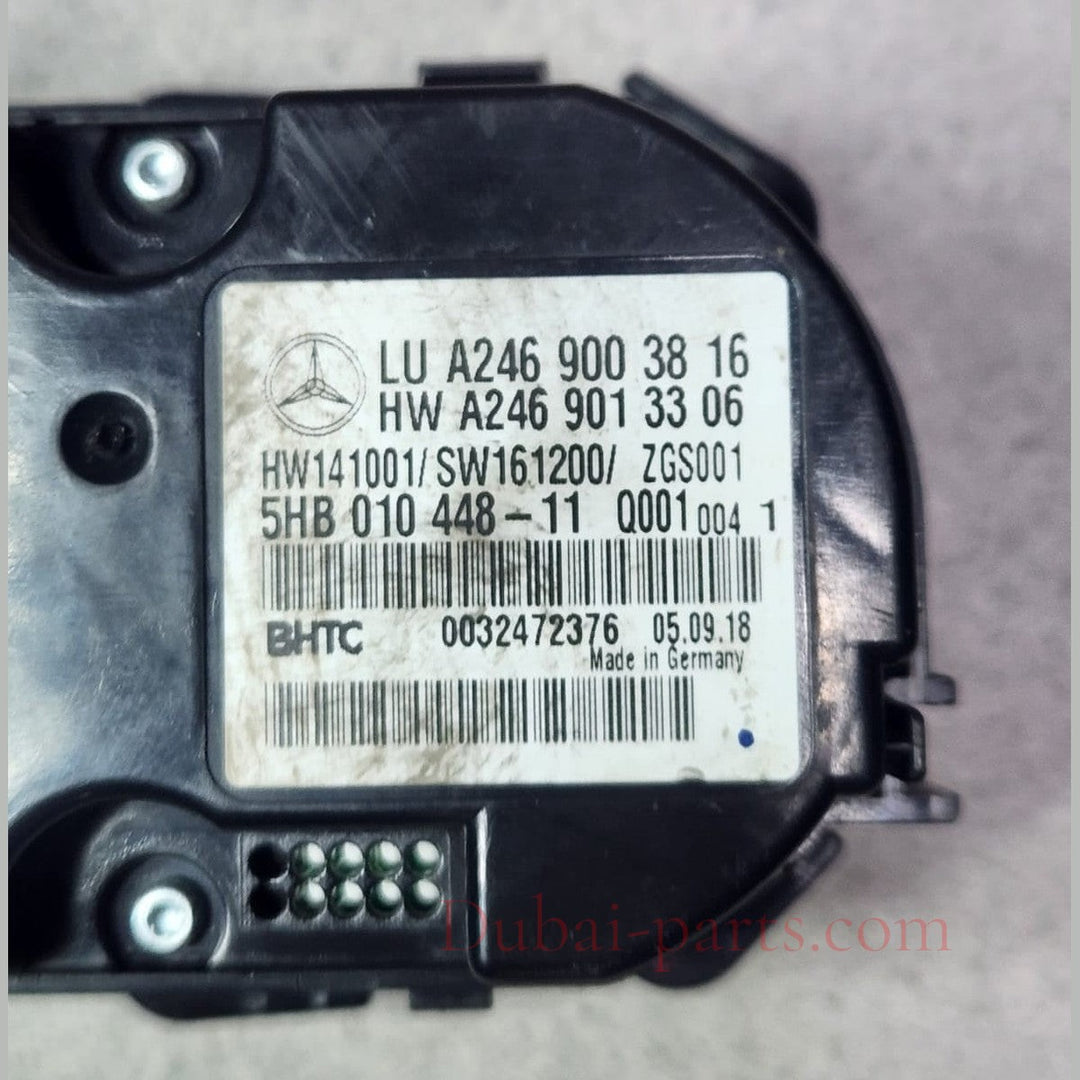 Mercedes-Benz GLA Climate Control Panel A2469003816 A-Class W176 and GLA W156