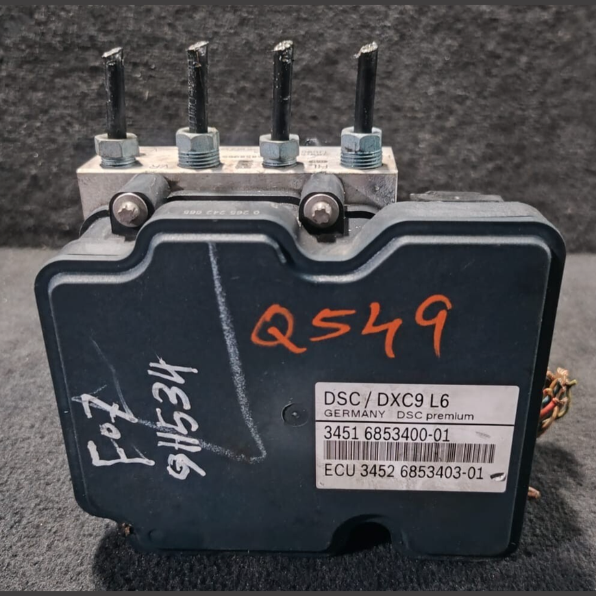 BMW F07 DSC ANTI BREAKING SYSTEM PUMP BREAK HYDRO CONTROL UNIT MODULE - 6853400