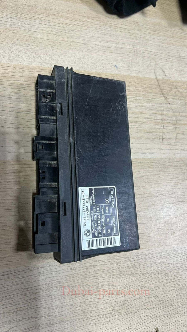 BMW Body Control Module 9114448 5 Series E60 E61 and E61 LCI 