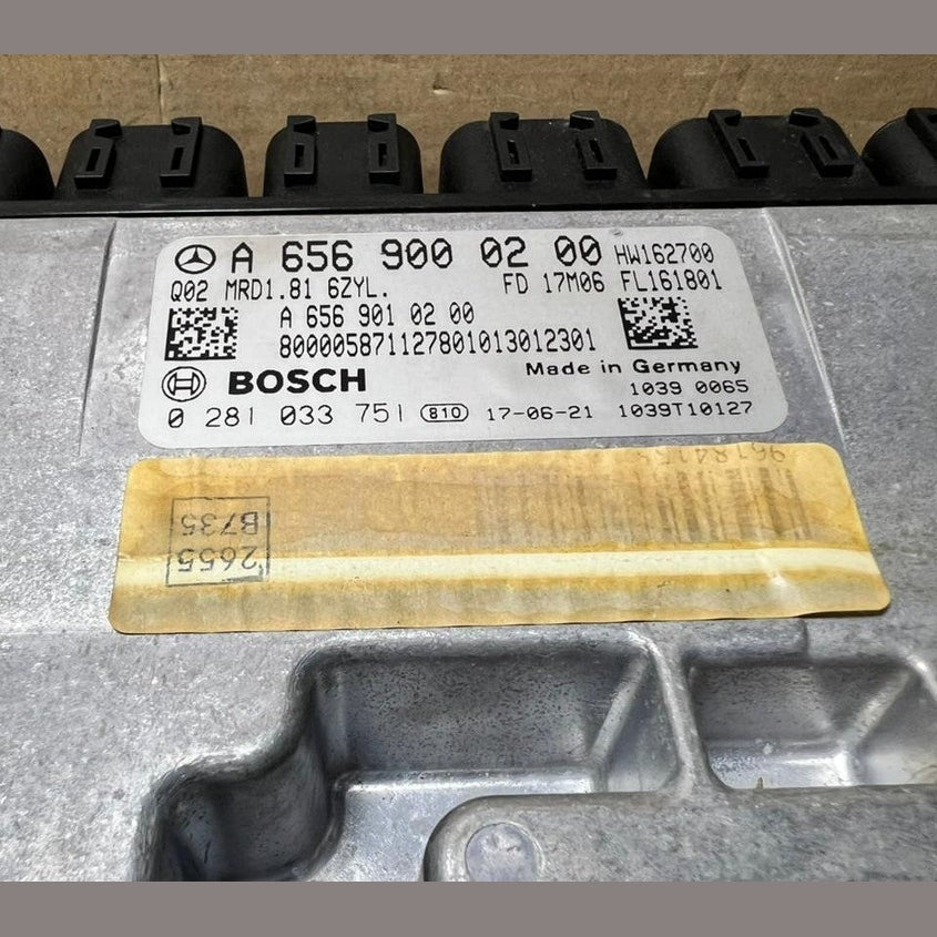 15-20 Mercedes W222 S-Class Engine Control Module Unit ECM ECU A656 9000200 OEM