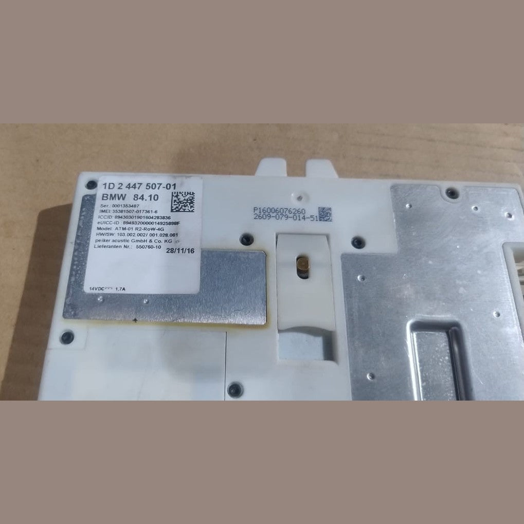 OEM BMW G11 G12 Telematics Communication Antenna Control Module 1D 2447507
