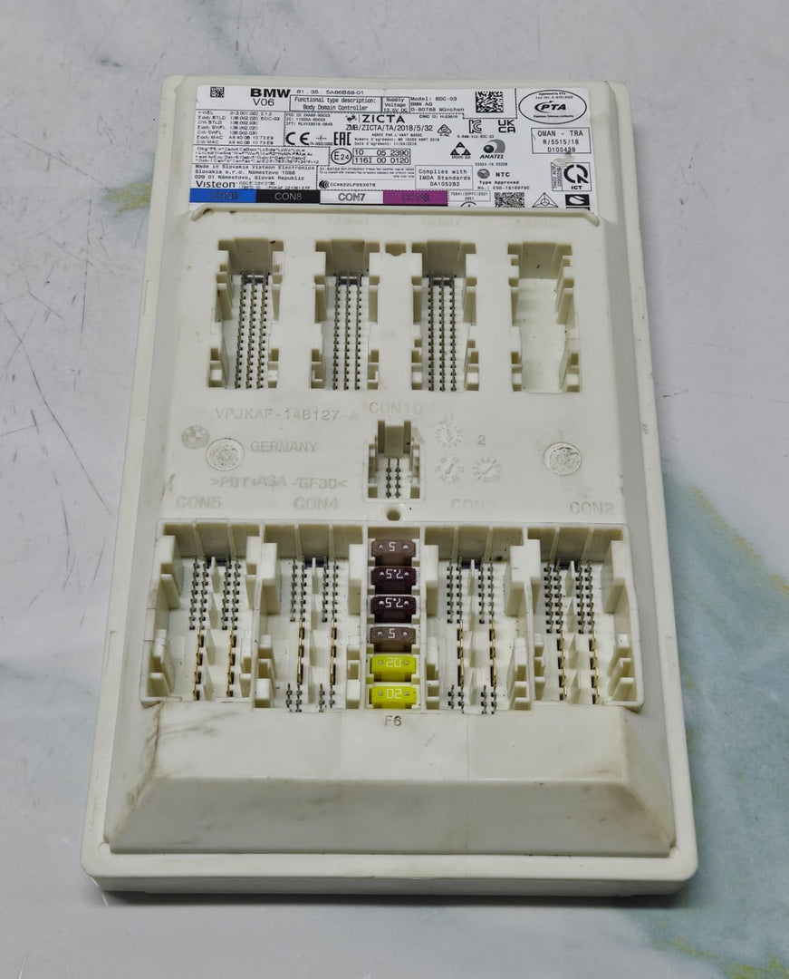 2022-2024 BMWG01 G02 X3 X4, G80 M3 G82 M4 Body Domain Control Module 5A86B88 OEM