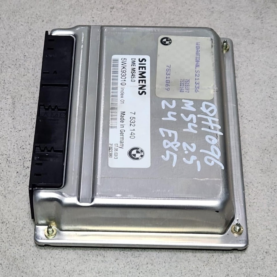 7532140-2003-2005 BMW Z4 E85 Z3 M54 Engine Control Unit DME OEM