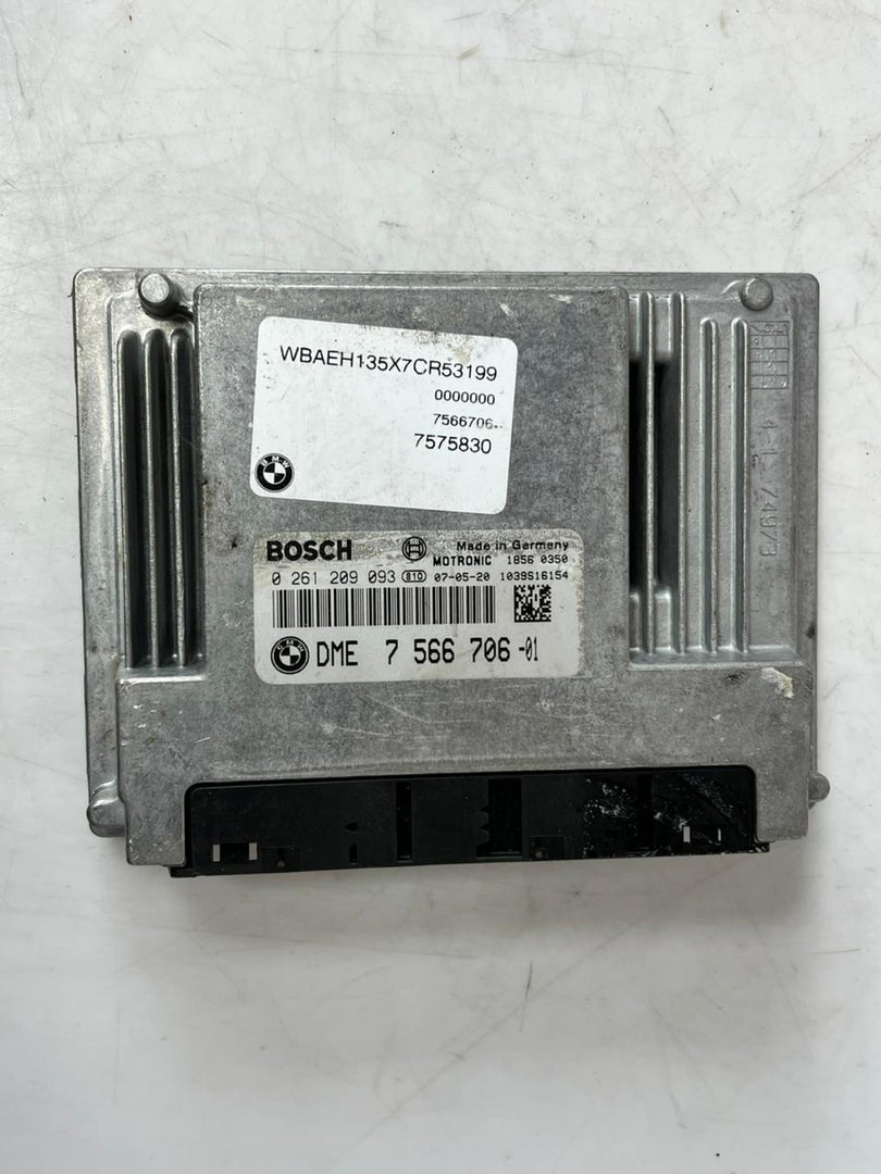 2006-2007 BMW 550i Engine Control Module 7566706 E63 E64 550i 650i 750i 4.8L SET