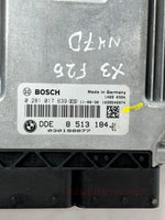 Load image into Gallery viewer, BMW X3 F25 N47D F10 Engine Control Unit ECU SET DDE + CAS4 +1 KEY 8513184 OEM