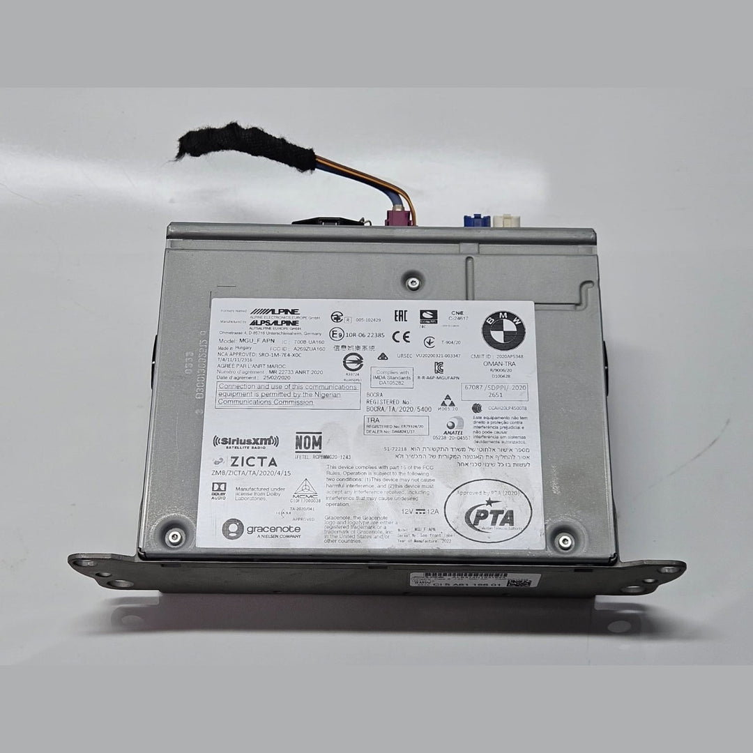 5A61156-2019 BMW Z4 G29 G14 G15 Navigation Audio Head Unit OEM