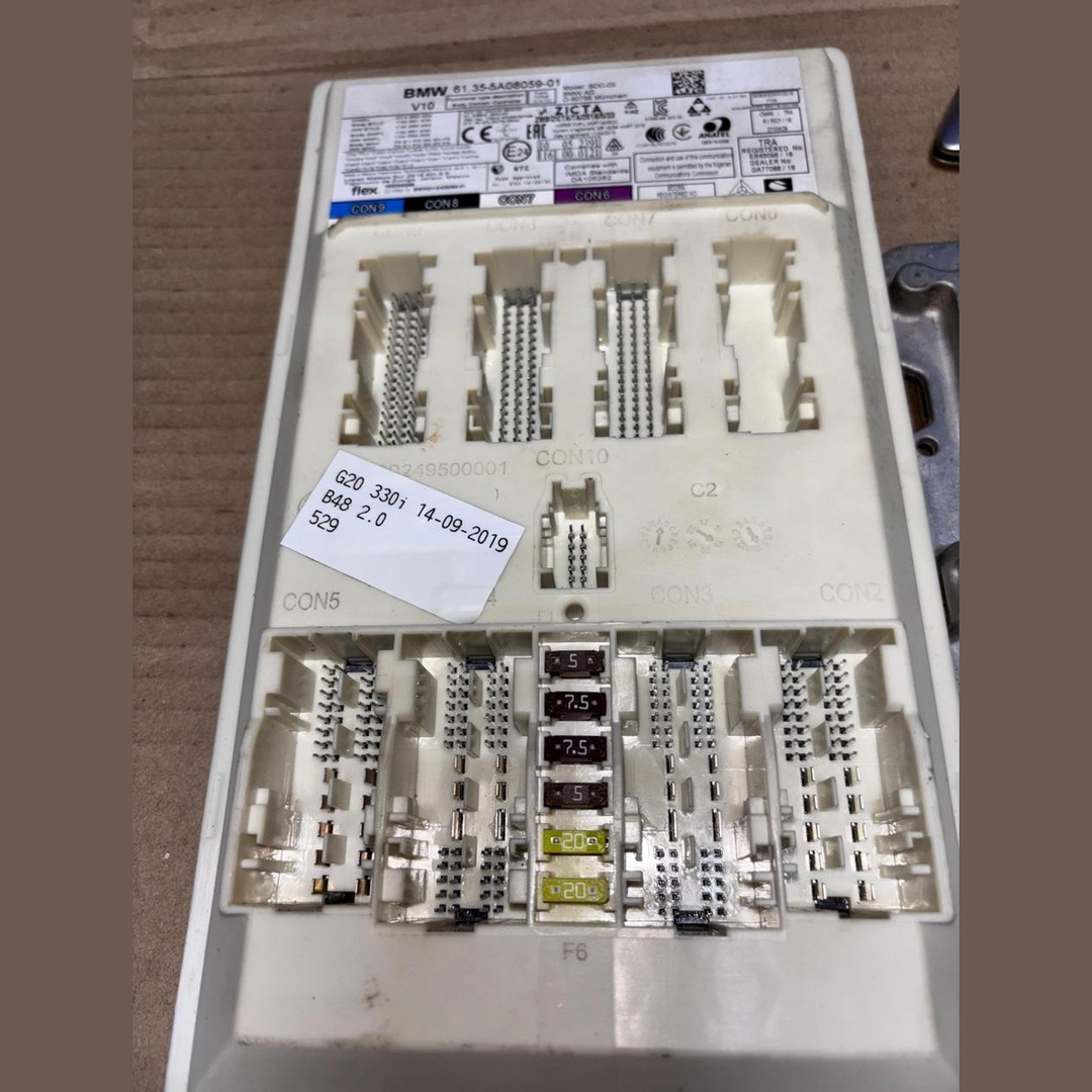 BMW G20 330i B48 2.0 14-09-2019 ENGINE CONTROL UNIT COMPLETE SET + KEY (9846392)