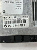 قم بتحميل الصورة إلى عارض الصور، 2006-2007 BMW 550i Engine Control Module 7566706 E63 E64 550i 650i 750i 4.8L SET