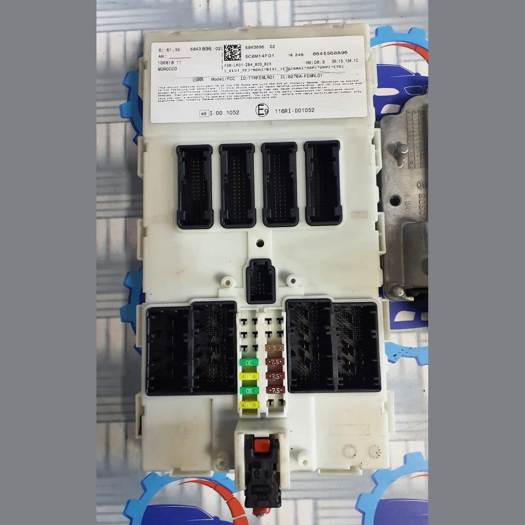 BMW 118i 2017 F30 B38 ENGINE CONTROL ECU UNIT KIT DME 8691836