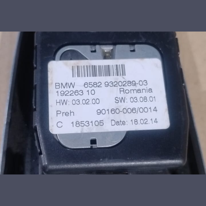 BMW F01 F10 F15 F20 F30 F45 F48 NBT IDRIVE TOUCH CONTROLLER CONTROLLER  9320289