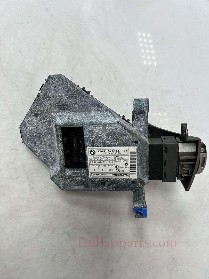 06-07 BMW N62 E66 550i E65 Engine Control Module ECU SET DME+CAS/ZAS RD 7566706