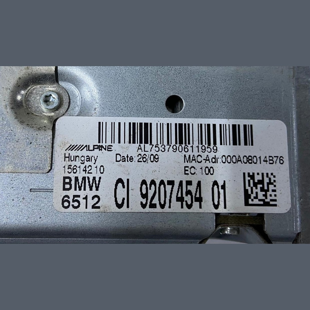 OEM BMW F10 F11 F06 F12 F01 F02 NAVIGATION SYSTEM HEAD UNIT CIC HIGH 9207454