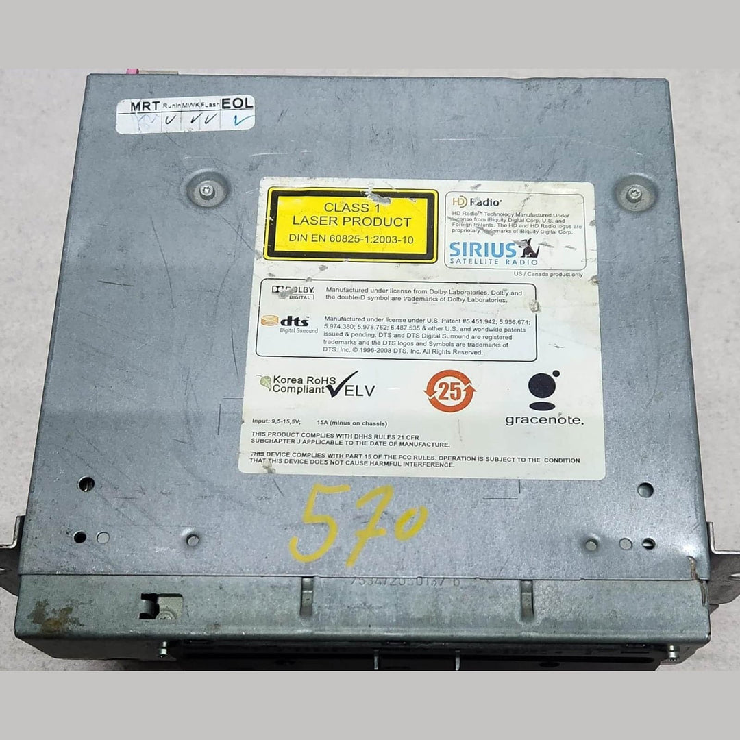 BMW Navigation Head Unit Gps Cic 9274570 5 Series F10 F11 and 6 Series F06 OEM