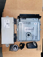 Load image into Gallery viewer, ECU set N57 730D 3.0 automatic 2012 F02  8516753 CAS KEY ECM DIESEL LHD