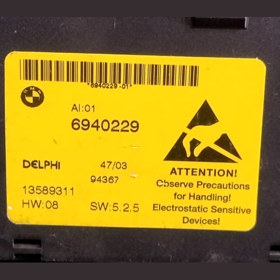 BMW E60 E61 CENTER CONSOLE DSC / PDC SWITCH MODULE BUTTON PANEL P/N 6940229