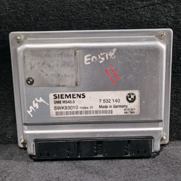 BMW Z4 E85 E86 3.0 2003 ENGINE CONTROL UNIT MODULE ECU ONLY MANUAL - 7532140
