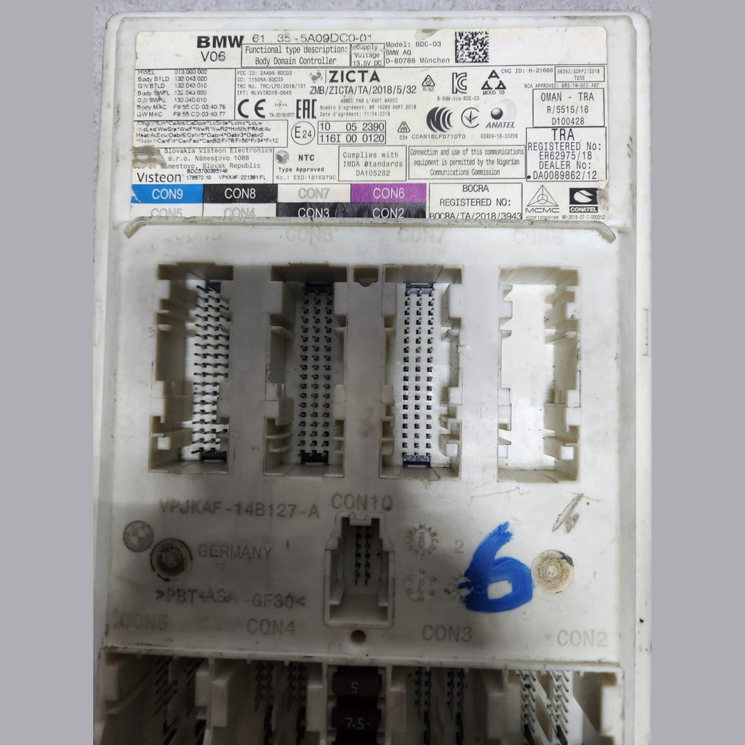 2015-2018 BMW M3 Body Control Module 5A09DC03 Series G20 G21 G28