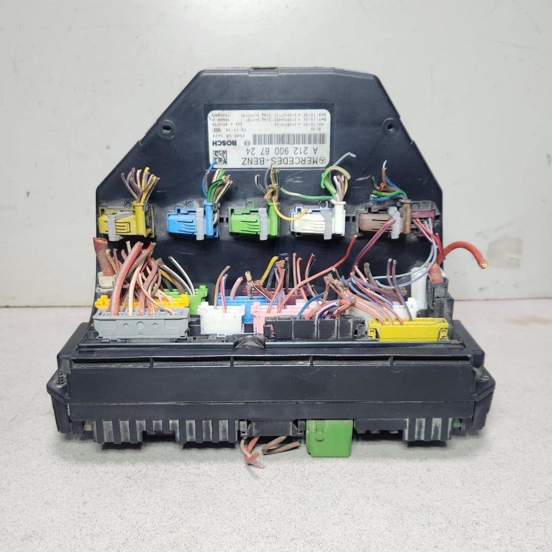2010-2015 Mercedes-Benz E350 Front Sam Fuse Box Module A2129006724 E550 SLK250