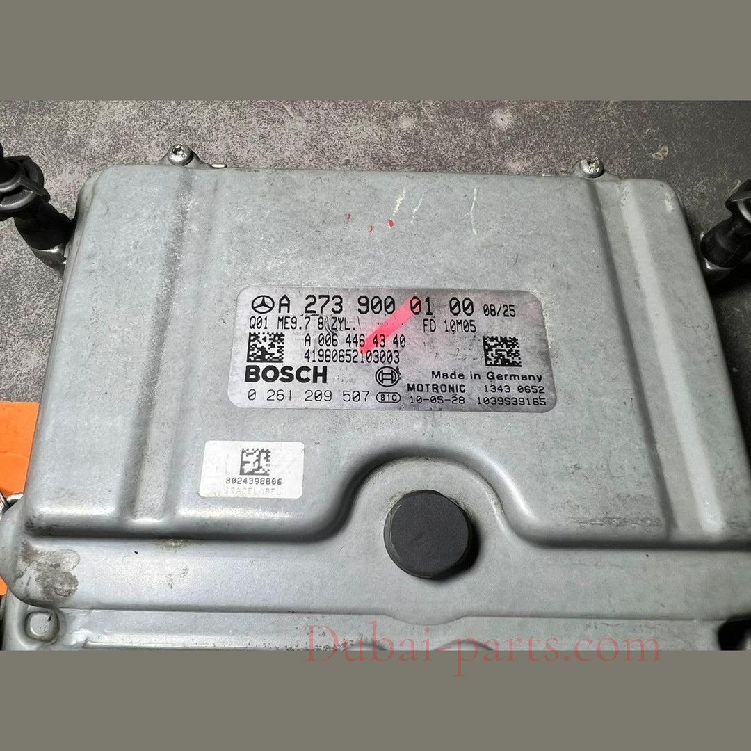 07-12 Mercedes W164 GL450 Engine Control Module Unit ECM ECU A273 9000100 OEM
