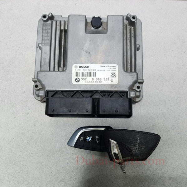 2017 BMW X1 Engine Control Unit + KEY 8596362 F20 120d F30 320d, F36 420d  B47