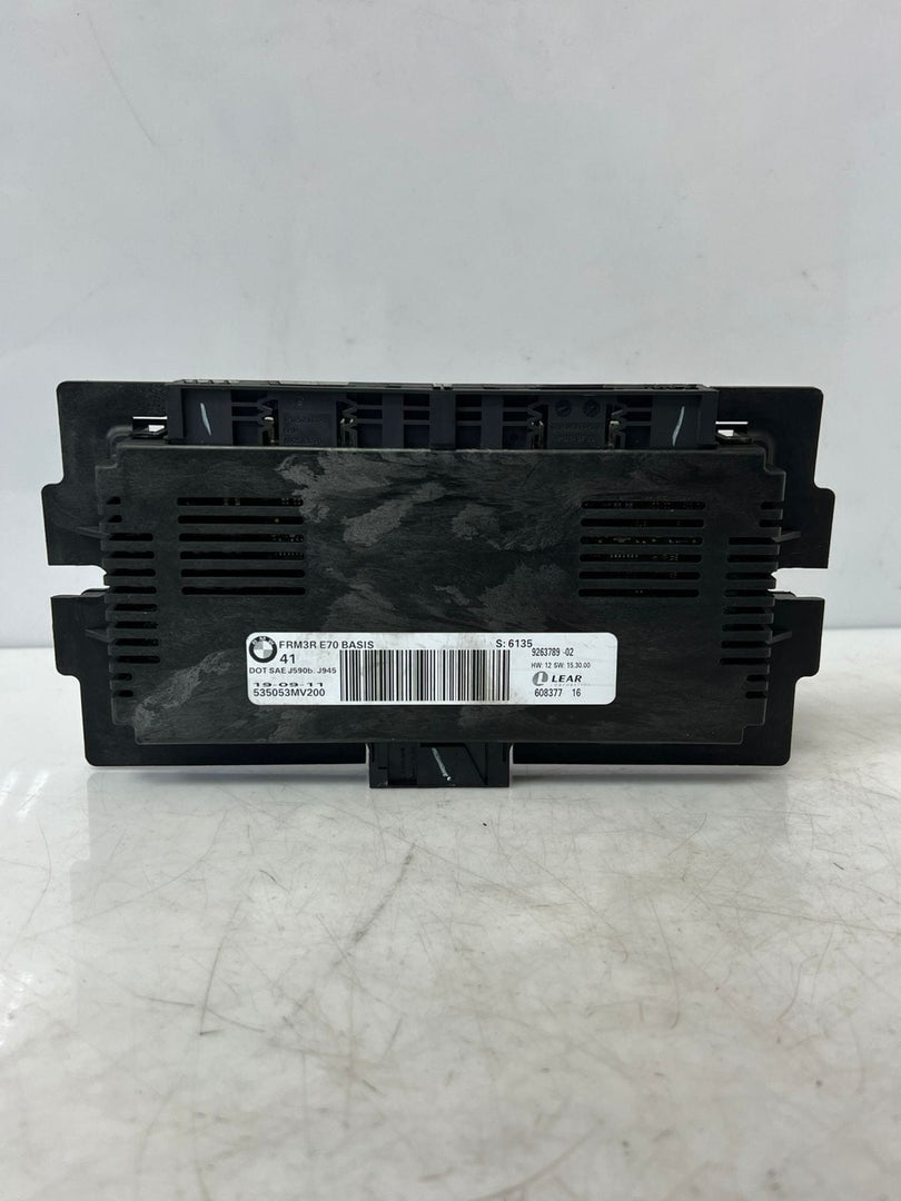 BMW FRM3 E70 LEAR Footwell Light Control Module LCM 9263789 OEM