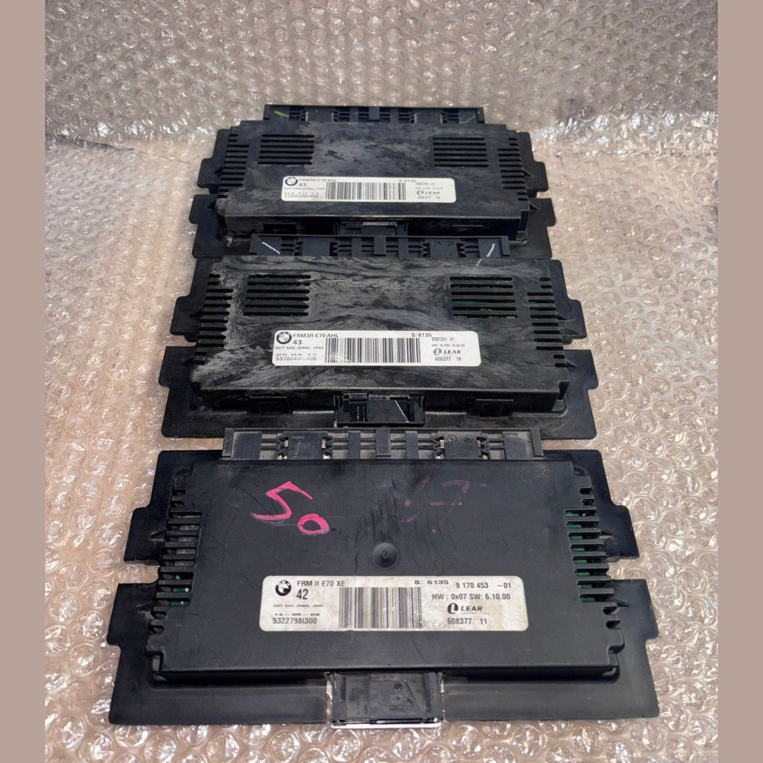 Bmw X5 E70 FRM Footwell Module Genuine 9263791 -9170453 - 9287251 LOTS 3PCS
