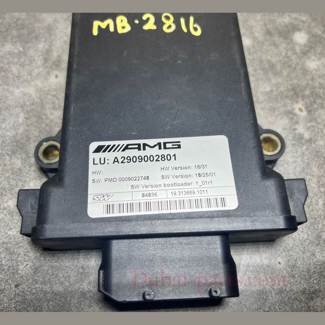 15-20 Mercedes W205 C63 AMG Differential Lock Control Module A290 9002801 OEM
