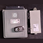 Load image into Gallery viewer, BMW 750i 7608099 Engine Control Module Unit Complete set with key  N63 TWIN TURB