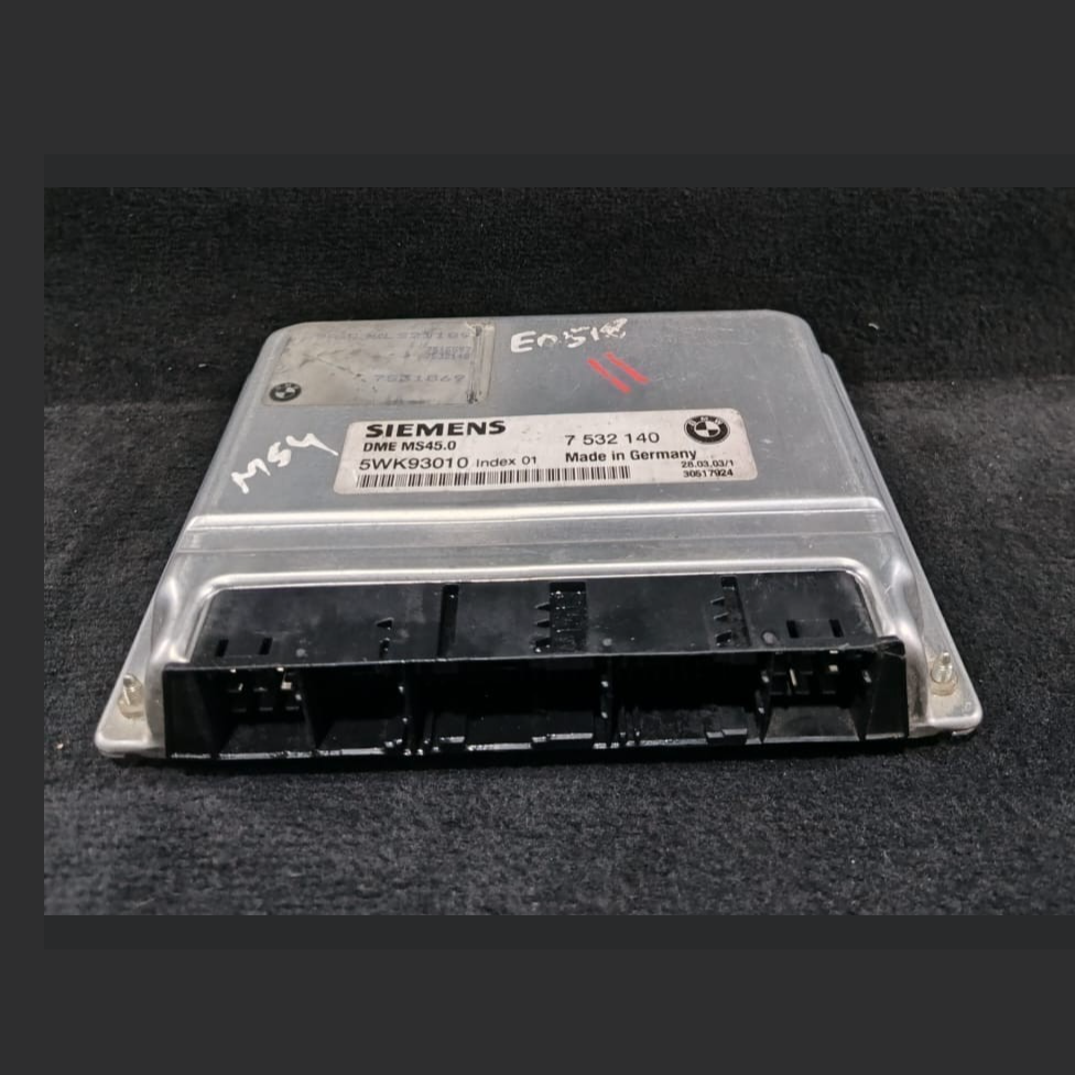 BMW Z4 E85 E86 3.0 2003 ENGINE CONTROL UNIT MODULE ECU ONLY MANUAL - 7532140