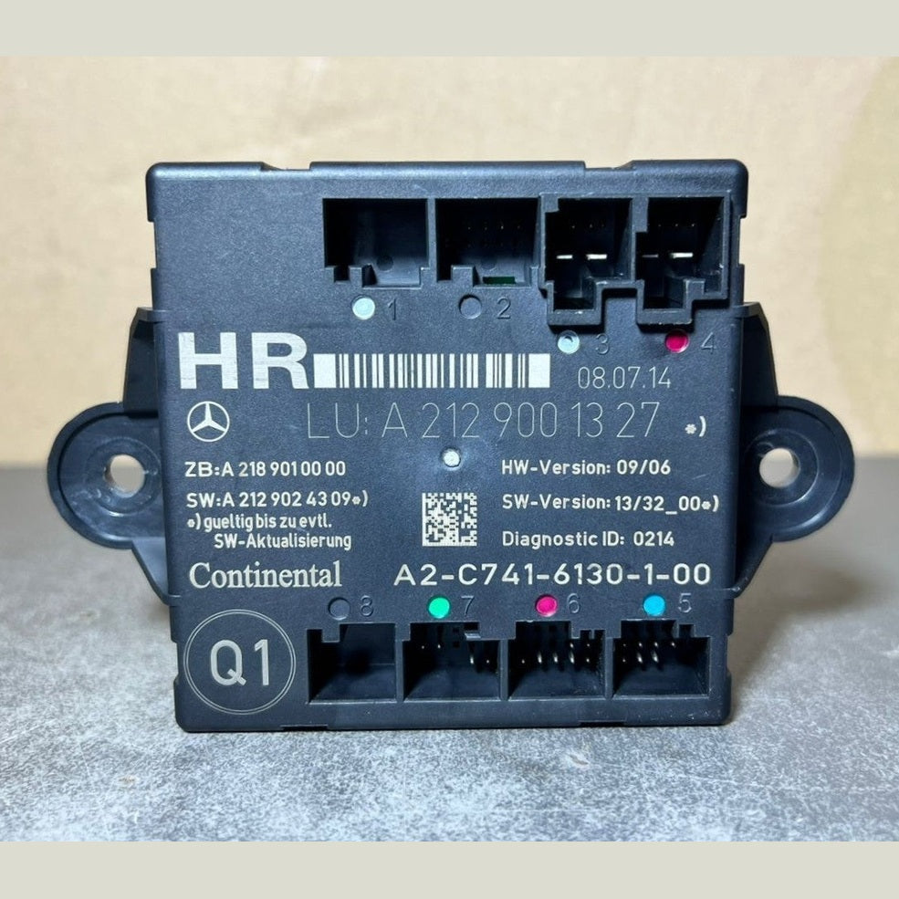 Mercedes-Benz W212 E-Class Rear Right Side Door Control Module A212 9001327 OEM