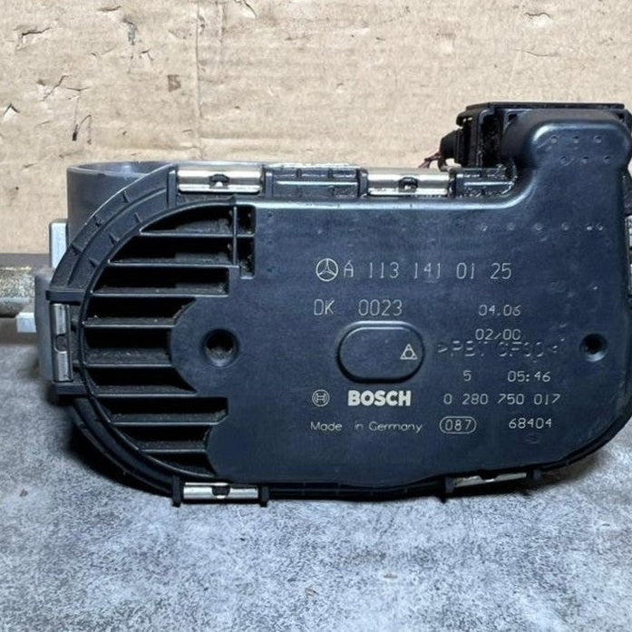 02-09 Mercedes-Benz W211 W220 E-Class OM113 Throttle Body Valve A113 1410125 OEM