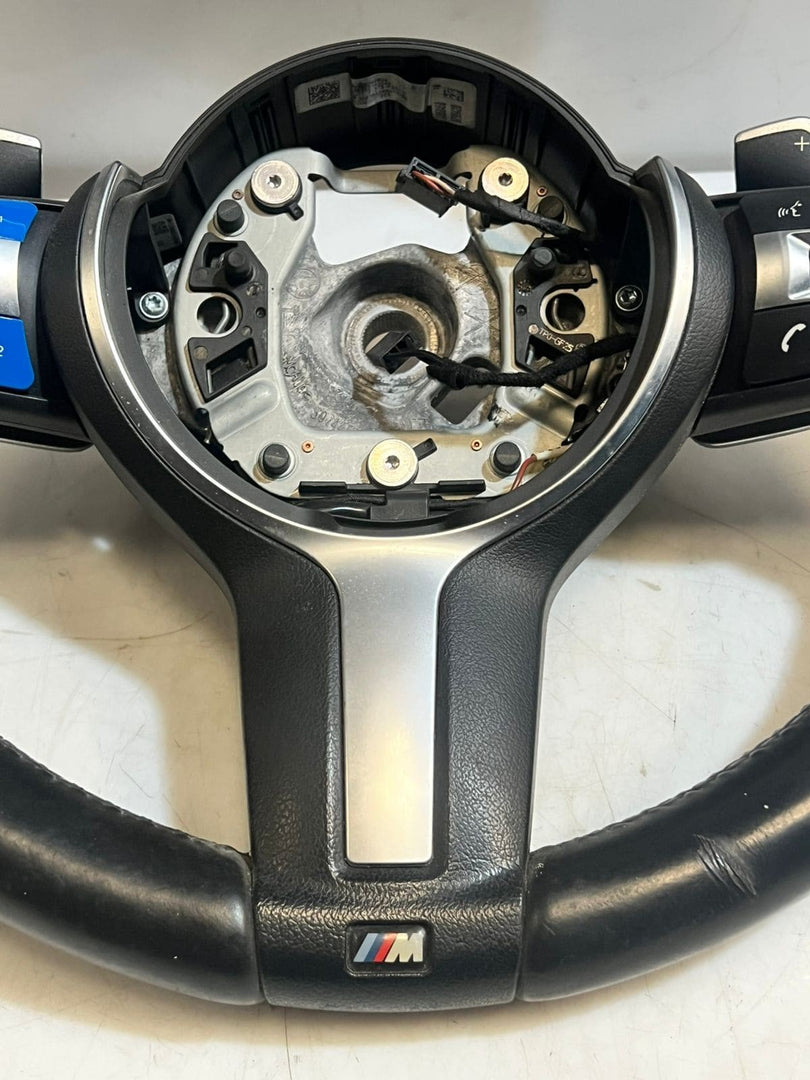 BMW 3 Series F30 F31 F35 F11 Multifunction Steering Wheel Leather Heated 7848641