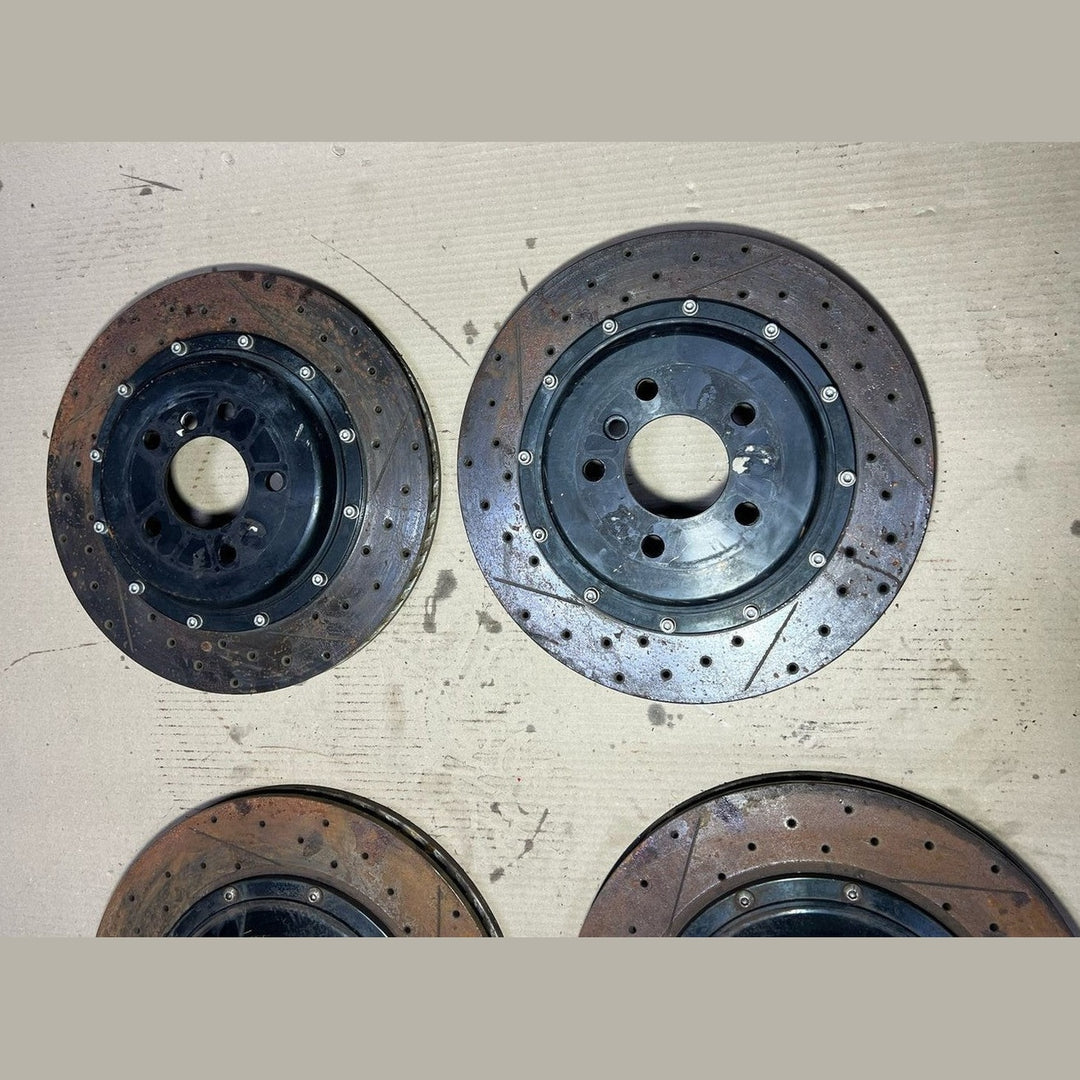 10-14 Mercedes-Benz W212 E-Class AMG E63 Front \ Rear Calipers Brake Discs Set