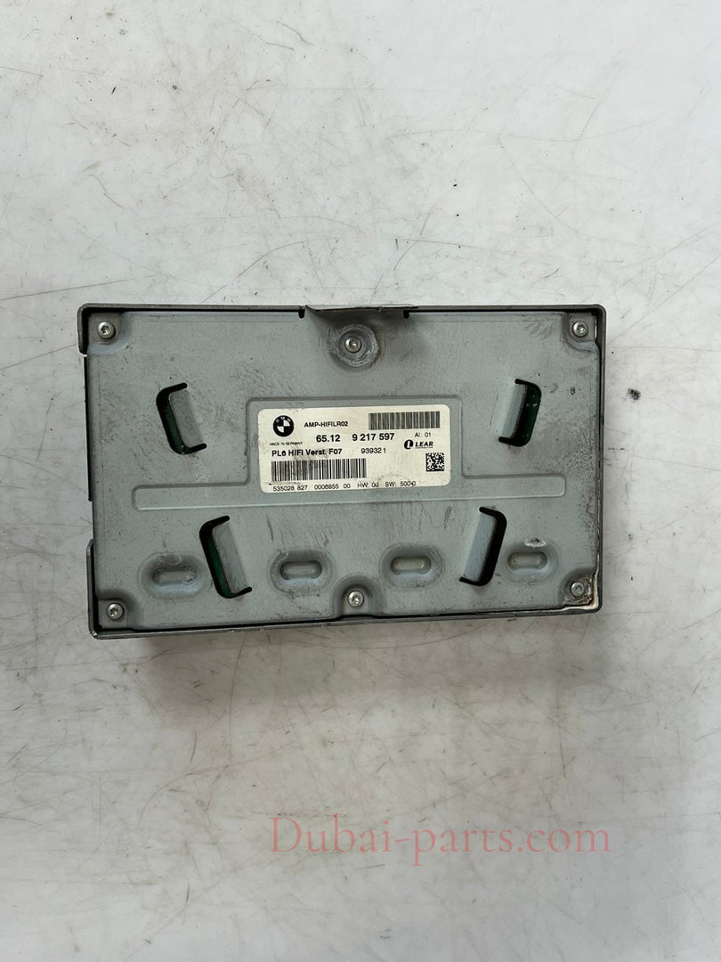 2010-2011 BMW 7 Series F01, 5 Series F07 740 GT Sound Amplifier 9217597 OEM