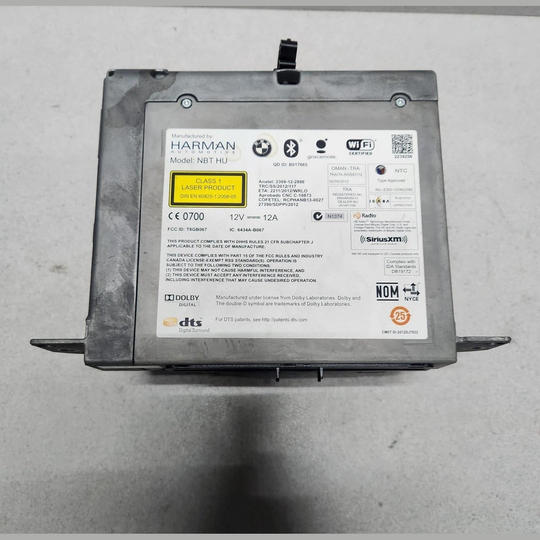 2016 BMW 535d xDrive Navigation Head Unit 6832263 F10 F11 F20 and X5